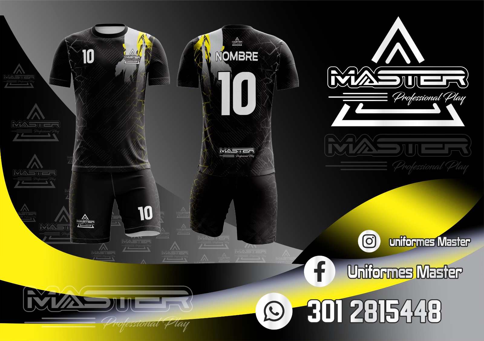 NEGRO GRIS AMARILLO